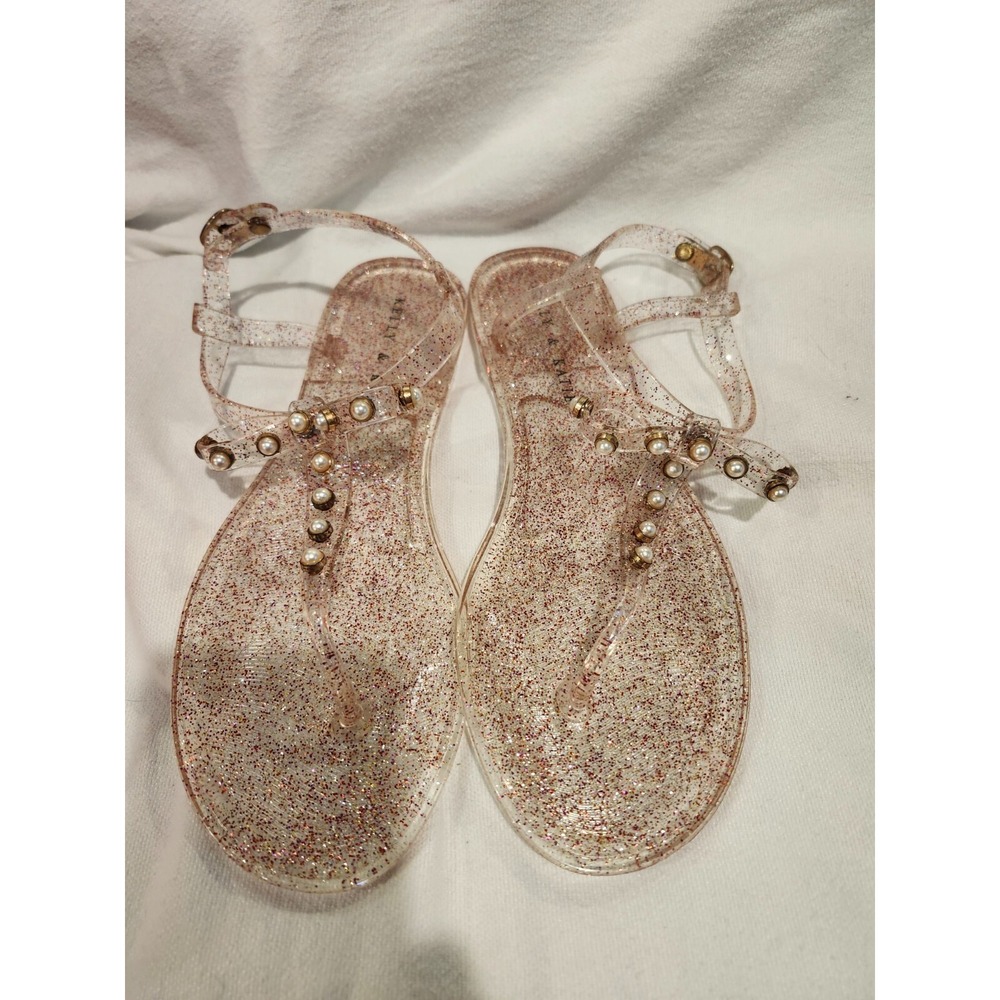 KELLY & KATIE CHAMPAGNE GLITTER JELLY SZ.8